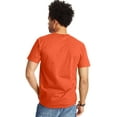 thumbnail image 4 of Hanes Beefy-T Unisex Short Sleeve T-Shirt Orange XL, 4 of 6