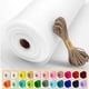 thumbnail image 1 of Rollo de tela de tul Luceinvita 137 cm x 36 m, poliéster blanco, 1 of 6