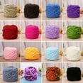 thumbnail image 3 of 100g/1ball Soft Cotton Hand Knitting Yarn Chunky Woven Bulky Crochet Worested, 3 of 19