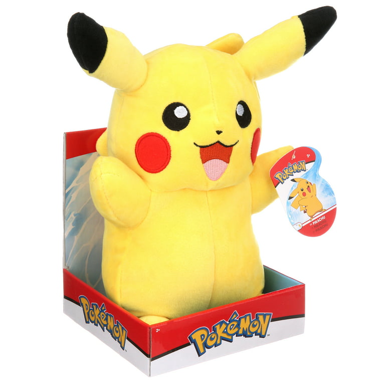 Pokémon 12 Large Pikachu Plush - Officially Licensed - Quality & Soft  Stuffed Animal Toy - Generation One - Great Gift for Kids, Boys, Girls &  Fans