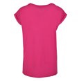 thumbnail image 3 of Build Your Brand - Camiseta para Mujer (Rosa Hibisco), 3 of 4