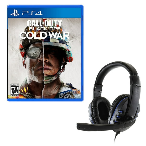 Call Of Duty Black Ops Cold War For The Playstation 4 And Universal Headset Walmart Com Walmart Com