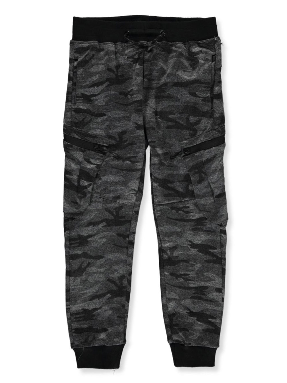 Encrypted Boys' Camo Moto Joggers 