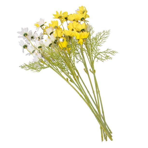 unbranded 8Ud Ramo Decorativo De Margaritas Artificiales Resistentes Para Escena De Y Fiesta
