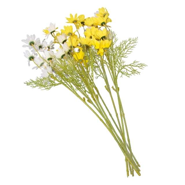 unbranded 8Ud Ramo Decorativo De Margaritas Artificiales Resistentes Para Escena De Y Fiesta