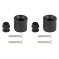thumbnail image 1 of Kit de Support de Porte de Remorque Rv, 2 Ensembles Profil Bas Support de Porte en Caoutchouc Pare-Chocs pour Remorque Rv, 1 of 7