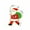 S, variant on Christmas Cookie Cutters,3" Holiday Cookie Cutters Shape with Recipe Instruction Gingerbread Men,Christmas Tree,Snowflake,Candy Cane,Santa Face and Snow Man for Baking,1 PC
