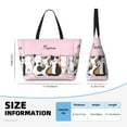 thumbnail image 4 of Honeii Cute Cats for Tote Bag with Adjustable Strap,Beach Bag, Waterproof Sandproof Beach Tote Bag, Large Capacity Foldable Beach Bags, 4 of 7