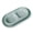Gray, variant on Agiufgs Pet Double Bowl Feeder Plastic, Antproof and Rainproof Design, for Outdoor and Indoor Pet Feeding, Blue