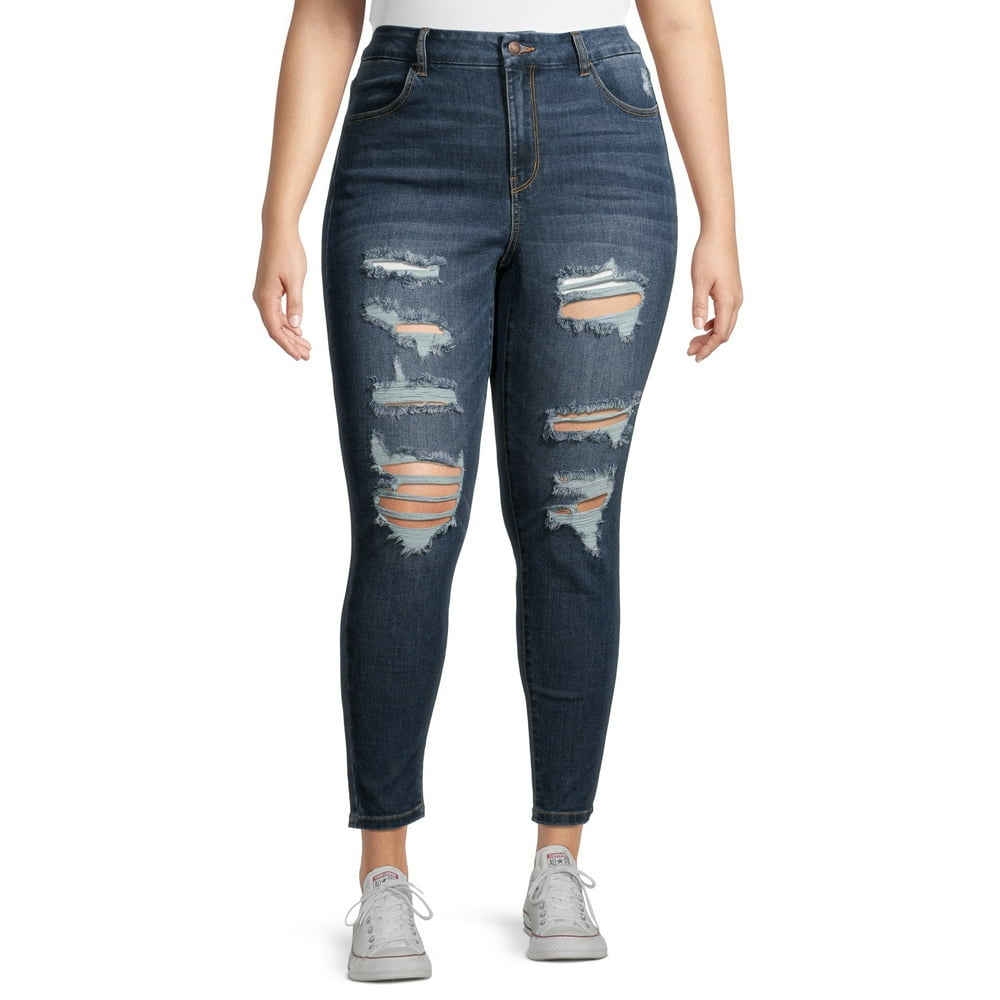 Wax Jean - Wax Jean Juniors' Plus Size Sustainable Repreve Stretch ...