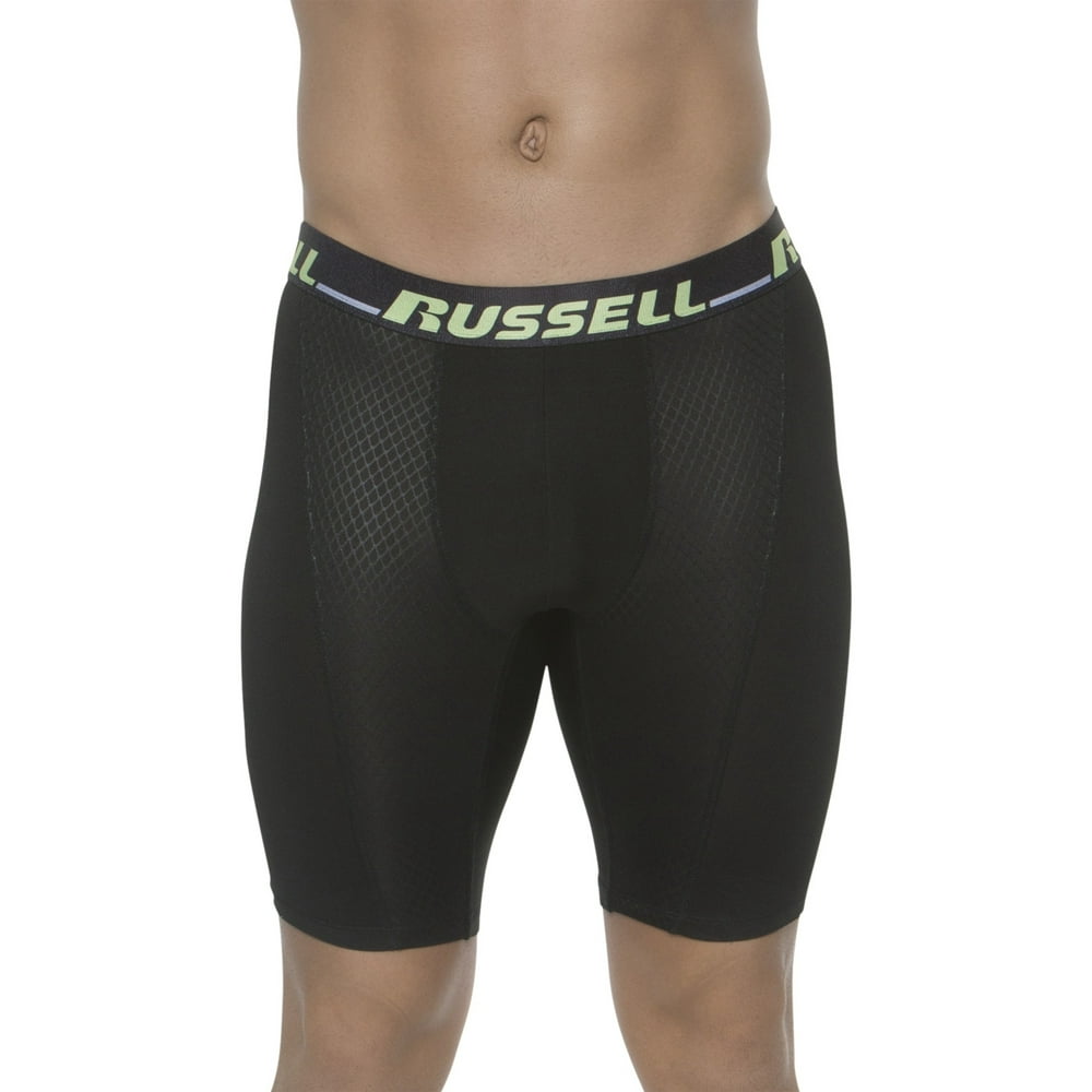 Russell Sport Men's Performance Long Leg Boxer Brief