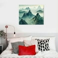 thumbnail image 4 of COMIO Mountain Framed Canvas Wall Art Set, Forest Wall Decor, Woodland Landscape Wall Painting, Nature Outdoor Scenery Art Prints for Living Room, Bedroom, Office, Dining Room, 4 of 4