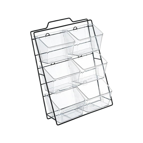 Tnarru Capsule de Café Rangement Minimaliste pour Salle de Bain Cuisine Oignon, Gingembre, Ail 6 Compartiments