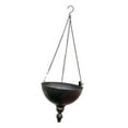 thumbnail image 3 of Hanging Planter Antique Basket Wall Pot Durable Iron Construction for Farmhouse Yard Balcony Arrangement, 3 of 9
