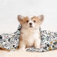 thumbnail image 4 of Rocae Puppy for Pet Blanket Dog Blanket Cat Blanket Soft Sleep for Small Medium Pet-Small, 4 of 8