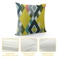 thumbnail image 4 of PHYHOO  Bundles, New Living Series Yellow and Grey Pillow Covers  Outdoor Waterproof Pillow Inserts, 4 of 5