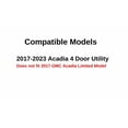 thumbnail image 4 of Passenger Right Side Rear Door Window Door Glass Compatible with GMC Acadia 2017-2023 Models (not for Acadia Limited Model), 4 of 6