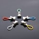 thumbnail image 4 of Clips de toalla CACAGOO 10 piezas Multicolor Acero inoxidable, 4 of 6