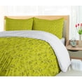 thumbnail image 5 of Ambesonne Botanical Duvet Cover Sets, Healthy Health Plants, 2-Queen, Yellow Green Grey, 5 of 7