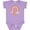 Lavender, variant on Multiple Sclerosis Awareness Orange Ribbon Rainbow Boys or Girls Baby Bodysuit