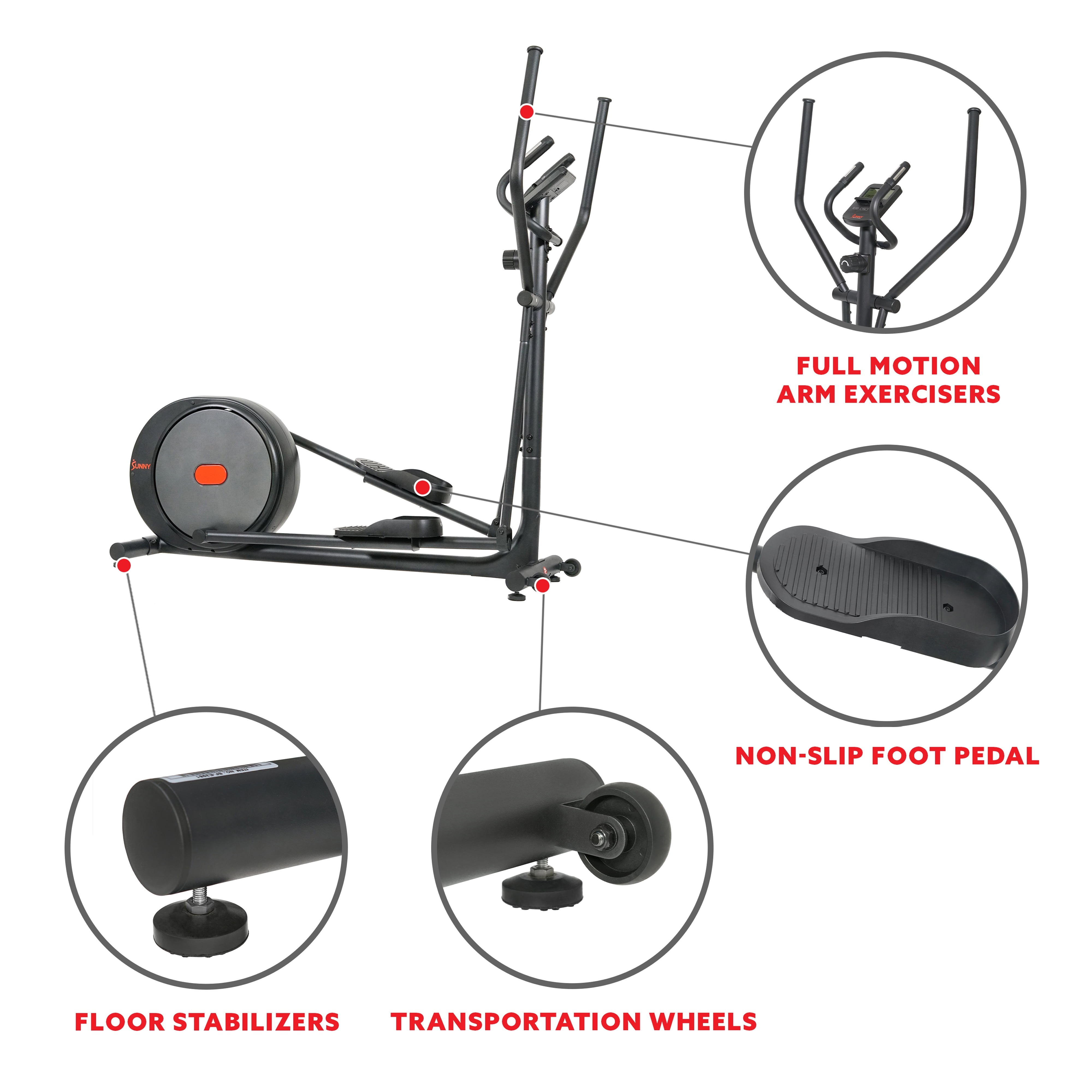Carbon pro online magnetic elliptical machine