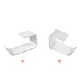 thumbnail image 4 of Headphone Hanger 15kg Acrylic Headset Stand Under Desk Headphone Storage Hanger Earphone Storage Holder Rack, Transparent, 4 of 9