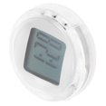 thumbnail image 3 of Shisuyan Waterproof Self Adhesive Small Digital Clock For Car Dashboard White 1Set 1.2x1.2x0.4in, 3 of 8