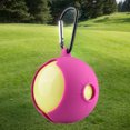 thumbnail image 4 of Funda para pelota de golf funda portátil de silicona para pelota de golf con hebilla ayudas para entrenamiento de golf, 4 of 7