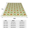 thumbnail image 3 of Sikiie Daisies Flowers Ultra-Soft Micro flannel Blanket Luxury All Seasons Warm Blanket for Bedding Sofa and Travel (4 sizes)-80"x60", 3 of 7