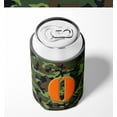 thumbnail image 4 of Letter O Monogram - Camo Green Can or Bottle Hugger, 4 of 5