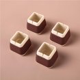 thumbnail image 3 of Tapa De Punta De Pata De Silla, Protector De Suelo De Pata De Silla De Silicona Antideslizante Para El Comedor Del Hogar 4 Uds. seitruly HA023976-02, 3 of 7