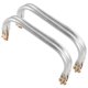 thumbnail image 1 of unbranded 2Ud Accesorio Metálico Para Bolsos Con Clásico Color Plata Resistente, 1 of 8