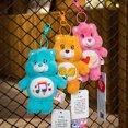 thumbnail image 3 of Nuevo colgante de oso cariñoso arcoíris auténtico kawaii, lindo llavero de peluche, bolso de muñeca, colgante para bolso de mujer, regalo para niños, 3 of 4