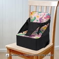 thumbnail image 3 of GOLDCOLIN Toddler Booster Seat Folds into Diaper Bag with Mesh & Side Pockets Storage for Diapers Bottles Waterproof Portable Adjustable Straps Non-Slip, 3 of 7