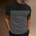 thumbnail image 2 of Cathalem Men T Shirts Short Sleeve Crew Neck Soft Fitted Tees,Gray L, 2 of 4