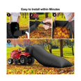 thumbnail image 2 of bolsas de almacenamiento para hojas de tractor de césped, bolsa de almacenamiento para cortadora de césped, tela Oxford 210D, color negro, 2 of 5