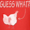 thumbnail image 3 of CafePress - Guess What? Chicken Butt! T Shirt - Dark T-Shirt Kids XS-XL, 3 of 4