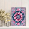 thumbnail image 2 of Kaleidoscope Floral Canvas Print Wall Art Home Decor for Living Room Bedroom Office Cafe Bar Hotel, 2 of 8