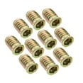 thumbnail image 2 of 10Pcs Wood Insert Interface Screws Socket Nuts Furniture Fasteners M8*15, 2 of 6