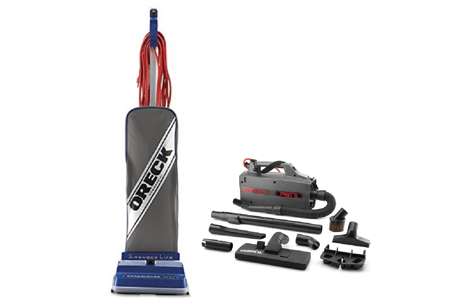 Oreck Commercial XL2100RHS Power Bundle with Oreck Commercial BB900DGR