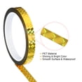 thumbnail image 3 of 12mm x 50m Prism Tape, Holographic Reflective Self Adhesive for DIY Art Craft Wrapping Decoration, Gold, 3 of 5