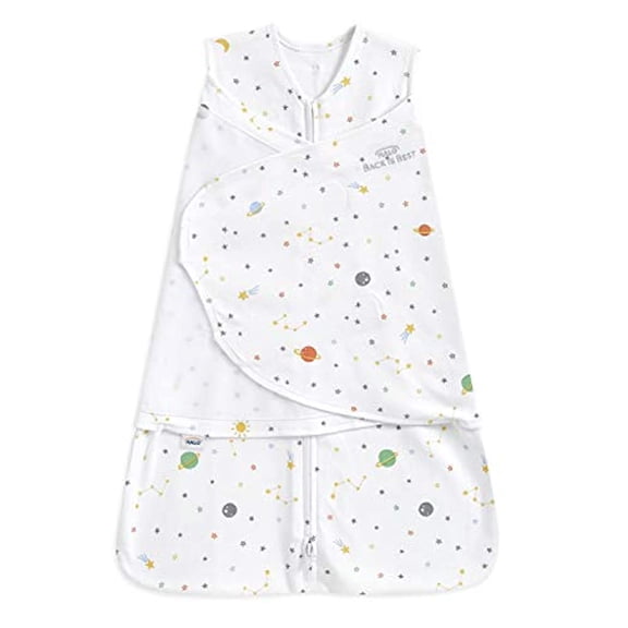 Halo◦ SleepSack◦ Swaddle, 100% Cotton, Space, Infant Boys, Small, 3-6 Months