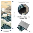 thumbnail image 4 of Seagull Gym Towels Yoga Blanket with Storage Bag 72.8"x26.8" for Yoga, Pilates, Fitness, etc., 4 of 6