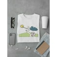 thumbnail image 3 of New Winds Blow T-Shirt Men -Wilfred Hildonen Designs, Male 3X-Large, 3 of 4