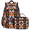 Color 2, variant on Aztec Backpack and Insulated Lunch Box Set, Multi‑Pocket Daypack with Detachable Insulated Lunch Tote for Travel Work Outdoor, Southwestern Western