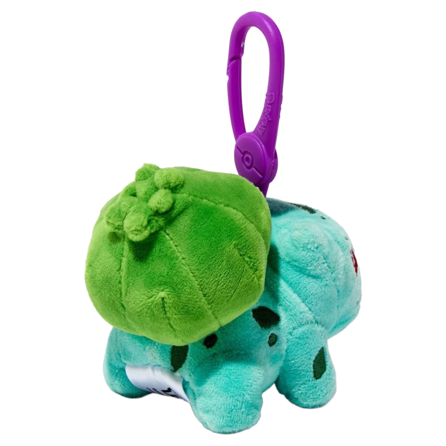 Pokemon Bulbasaur Clip-On Plush - 3.5-Inch Travel Ready Plush with Plastic Clip