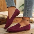 thumbnail image 2 of Willtoo Womens Loafers Round Toe Slip‑On Comfort Casual Flats Soft Sole Lightweight Non Slip Walking Shoes for Office Daily Wear, 2 of 5