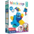 thumbnail image 5 of Blockaroo Builders Plane Building Blocks Bath Toy, STEM Toy for Kids Toy Christmas Stocking Stuffer Birthday Holiday Party Favors Prizes Ages 3 And Up With EBK Popper Pop it, 5 of 5