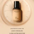 thumbnail image 5 of Maquillaje corrector profesional, Base Tonal mate, Cosméticos líquidos, crema de Base para la cara, cobertura completa, maquillaje, 40ml, 5 of 5