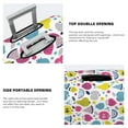 thumbnail image 4 of Bingfone Doodle Fruits Luggage Cover Washable Suitcase Cover Protector Anti-scratch Suitcase cover Fits 18-32 Inch Luggage, 4 of 8